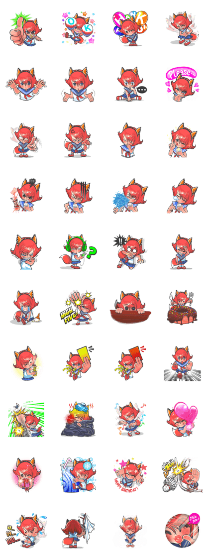 The Cutie Foxy Girl