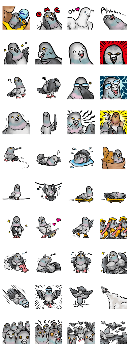 Love and pigeons vol.2