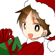 Christmas and New year for man