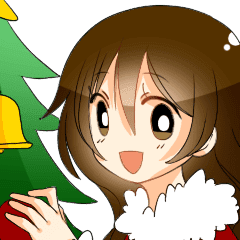 クリスマス 年末年始 女の子version Line スタンプ Line Store