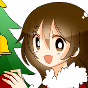 Christmas and New year for girl