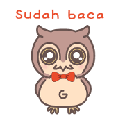 Happiness owl (Indonesian)