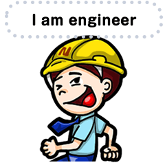 K-engineer 13 (message stickers)