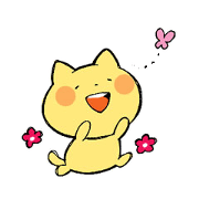 yellow cat! nekotan!