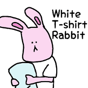 White T-shirt Rabbit!