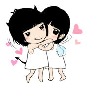 The little Angel and the little Devil