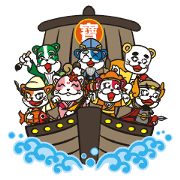 Lucky God came-Seven Lucky Cats