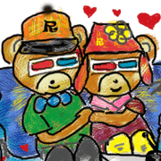 Rossy the lover bear & Yorkie Coco I ENG