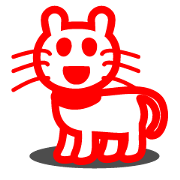 This is [HAPA CAT] original cutie cat.