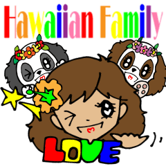 Hawaiian Family 7 Love Love Message 2
