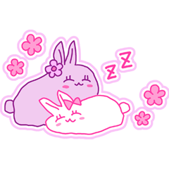 Fluffy rabbit "Honoka" 2