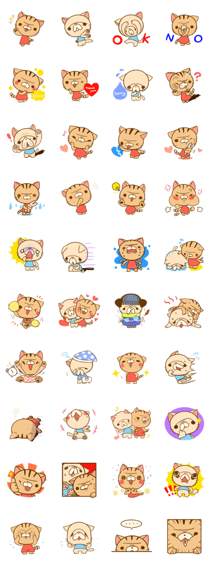 Muchico&Muchio's Sticker