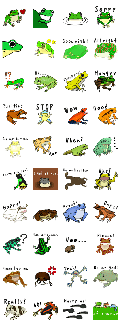 frogstickers