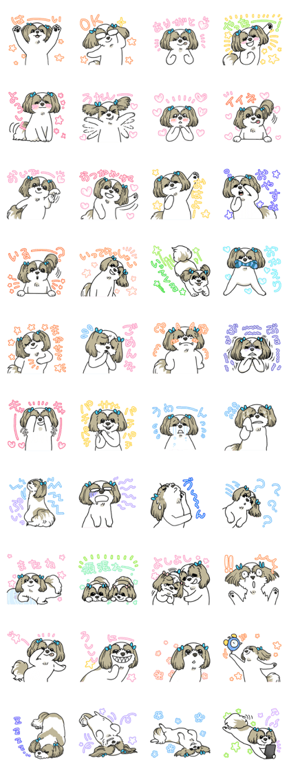 I love Shih_Tzu !!(japanese)