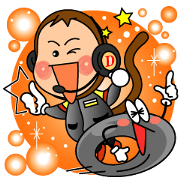 Sticker of Tire shop D&T!
