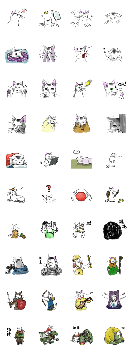 BuchiNeko Stickers