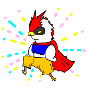 THE HERO BIRD-MAN "COKE-KING"