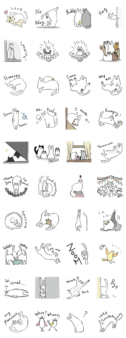 White eyed cat (English Ver.)