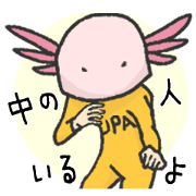 Surely there is someone inside (Axolotl)