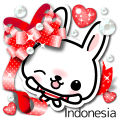  kelinci 3D  stiker Indonesia Stiker LINE LINE STORE