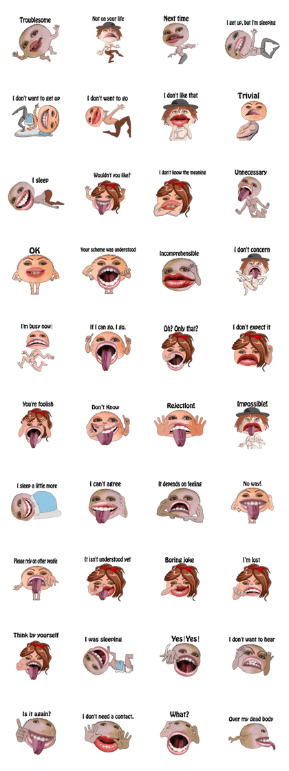 The big mouth English version