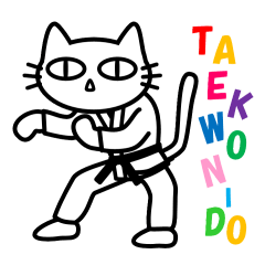 taekwon-do cat naekwon 1