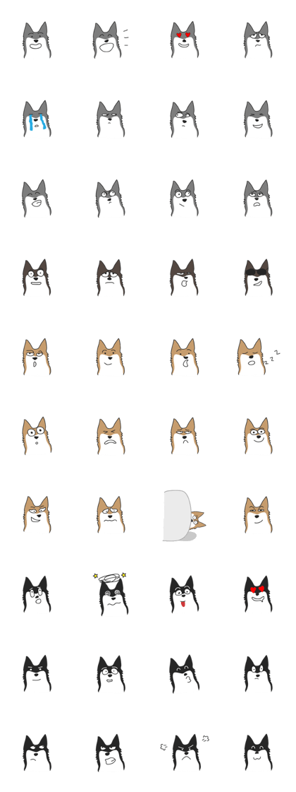 Siberian HuskyEmotions