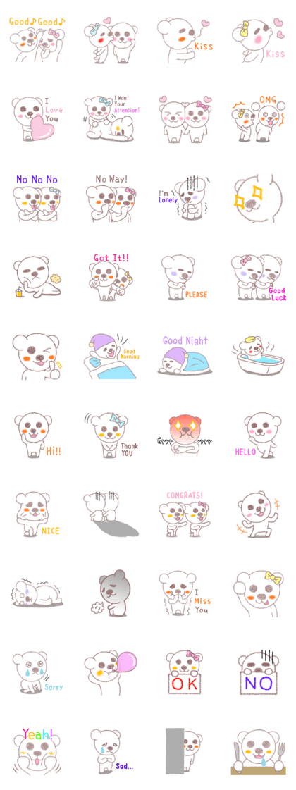 Sweet Lovely Bears [English Version]