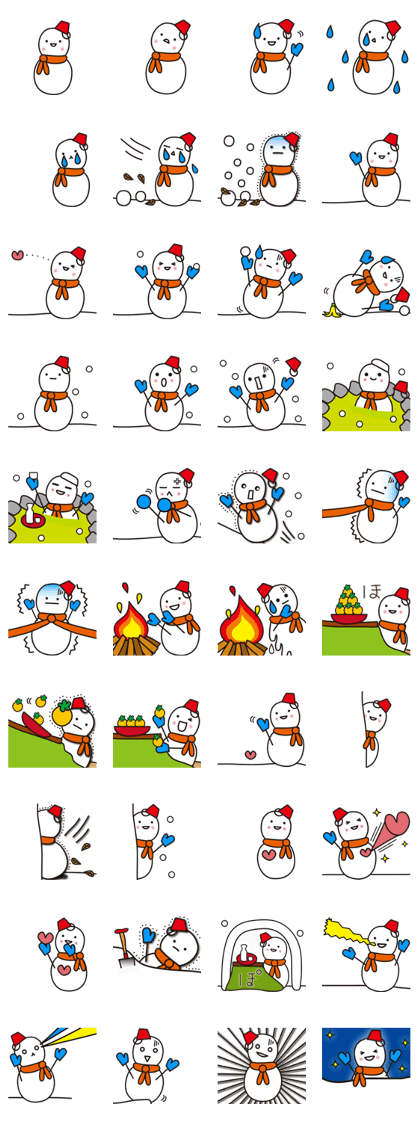 Cute & Kawaii Snoman YUKIERU ver. groval