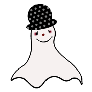 Halloween Ghost Sticker