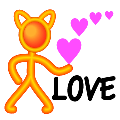 Neon catman