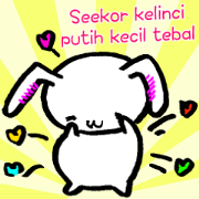 A little thick white rabbit [Indonesia]