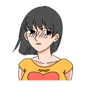 A shy girl(English)