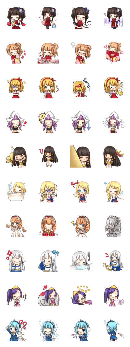 The Girls From Ten Countries. 2