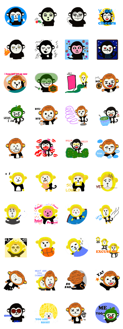 ape's color  life (part 2)