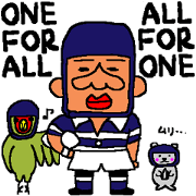 Daddy and pleasant friends English ver.2