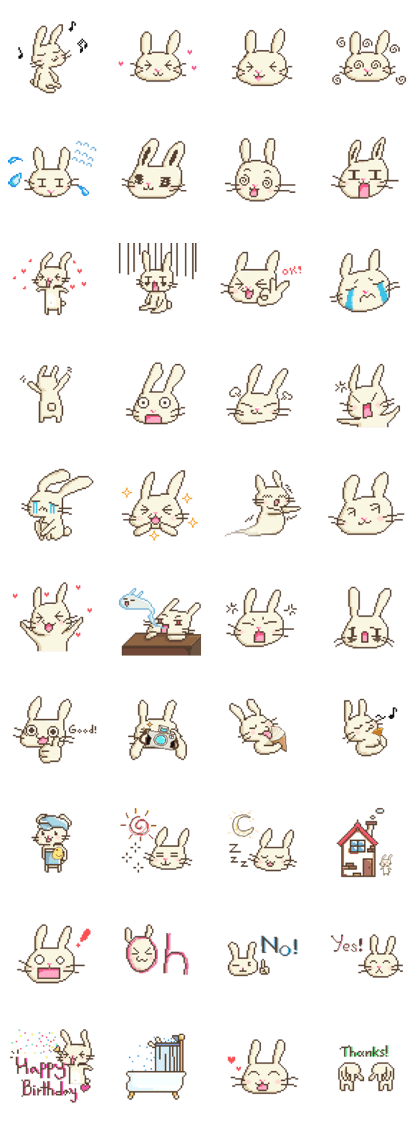 Dots rabbit Ari