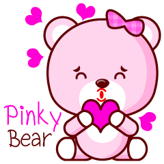 Pinky Cute Bear