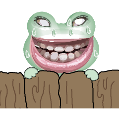 Frog of the big mouth 2 silent