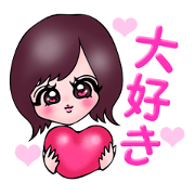 Japanese Kawaii girl of everyday