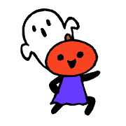 Mr.halloween pumpkin & Mr.ghost
