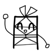 Character Style Abacus Sticker