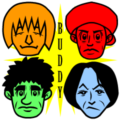 BUDDY Sticker