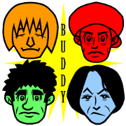 BUDDY Sticker