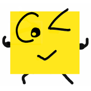 sticker note baby