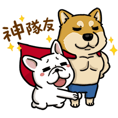 豆卡頻道 聲動貼6 茶寶丸友情篇 Line貼圖 Line Store