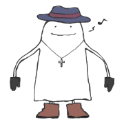 dressed ghost