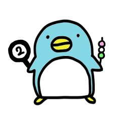 Cute penguin sticker2