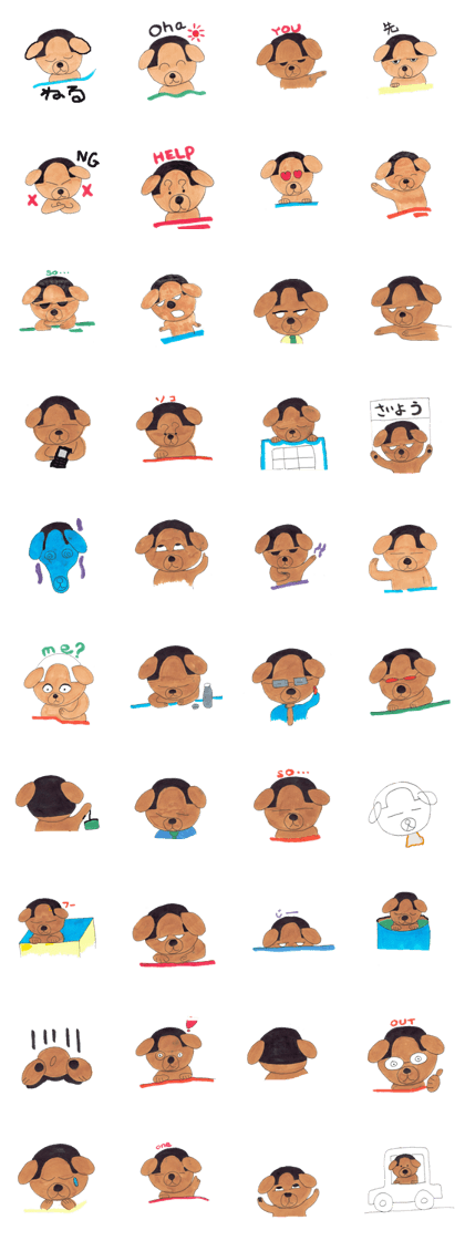 Toya-kun dog