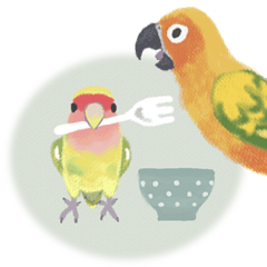 Colorful & Happy birds